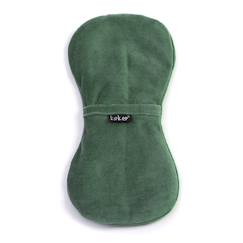 -Bouillotte sèche déhoussable aux graines de lin - calming green