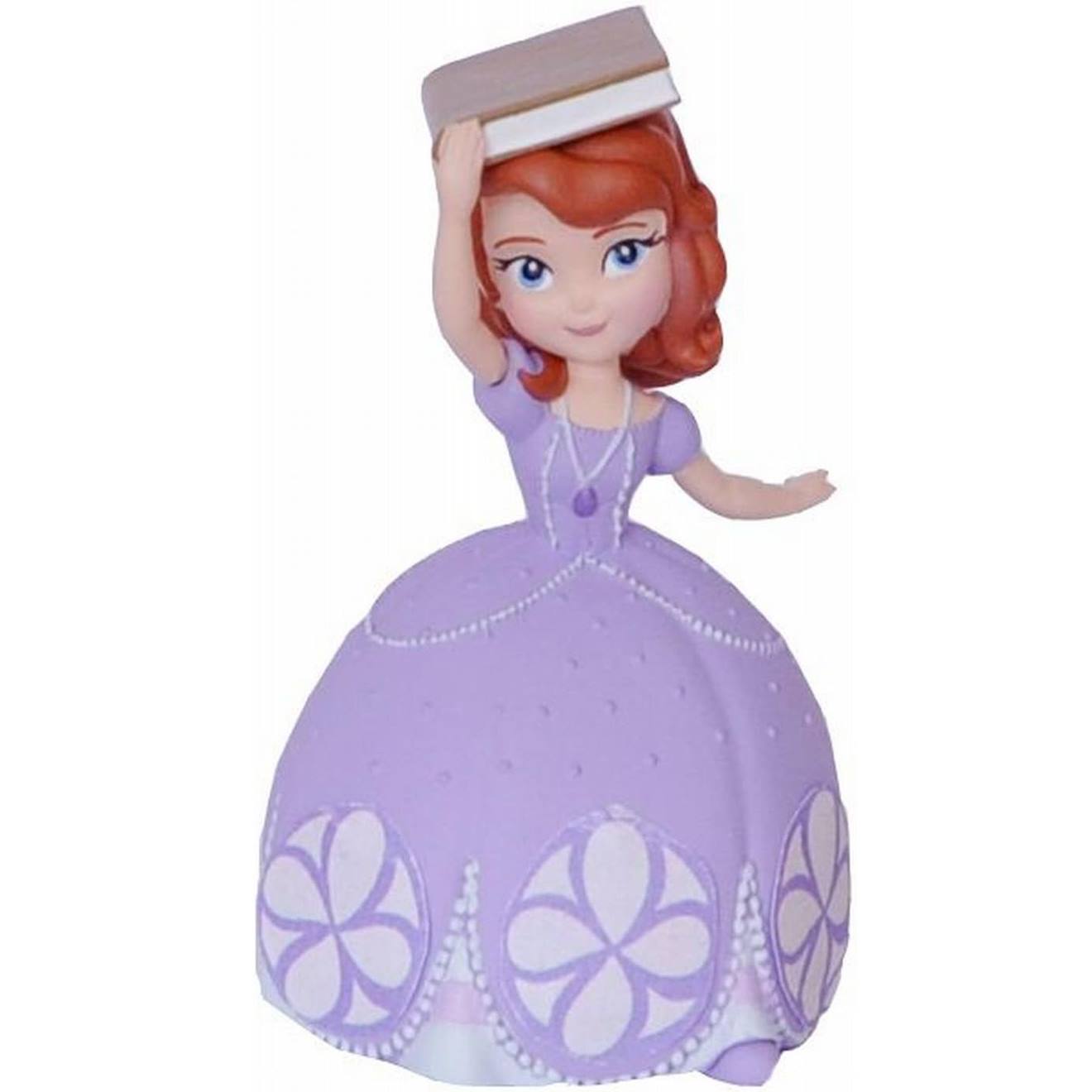 Figurine Sofia Avec Livre Violet