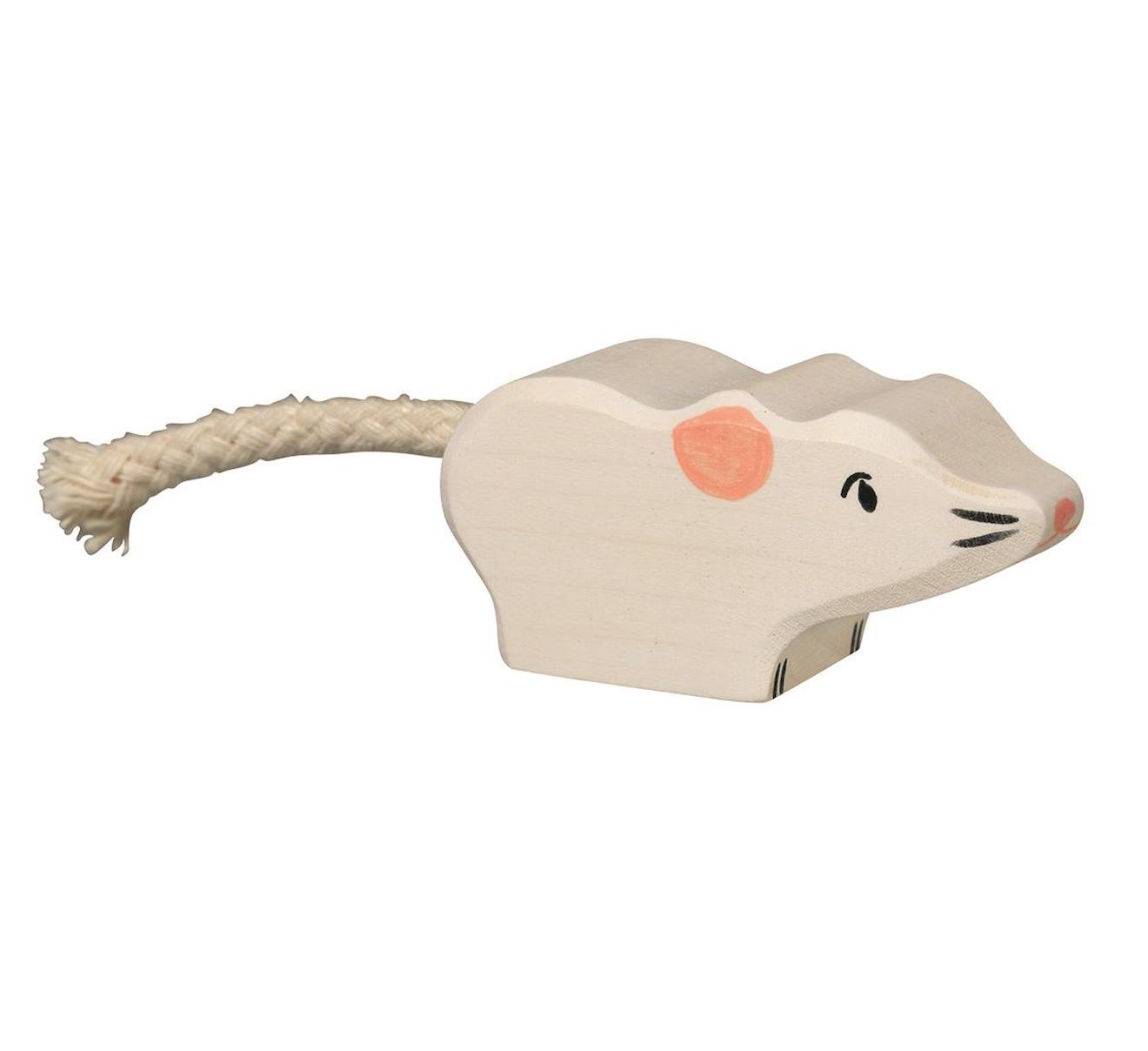 Figurine Souris Blanche Blanc