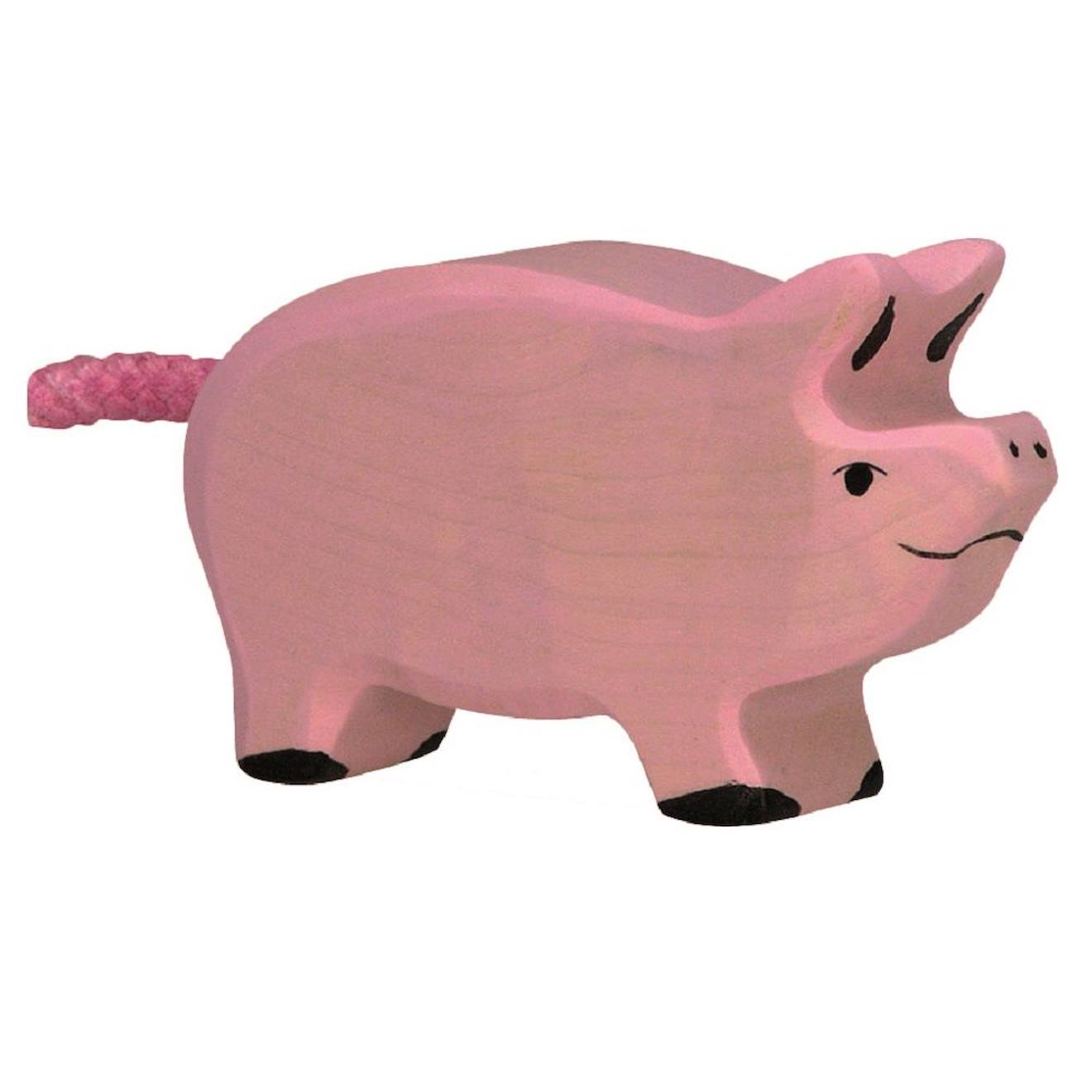Figurine Porcelet Rose