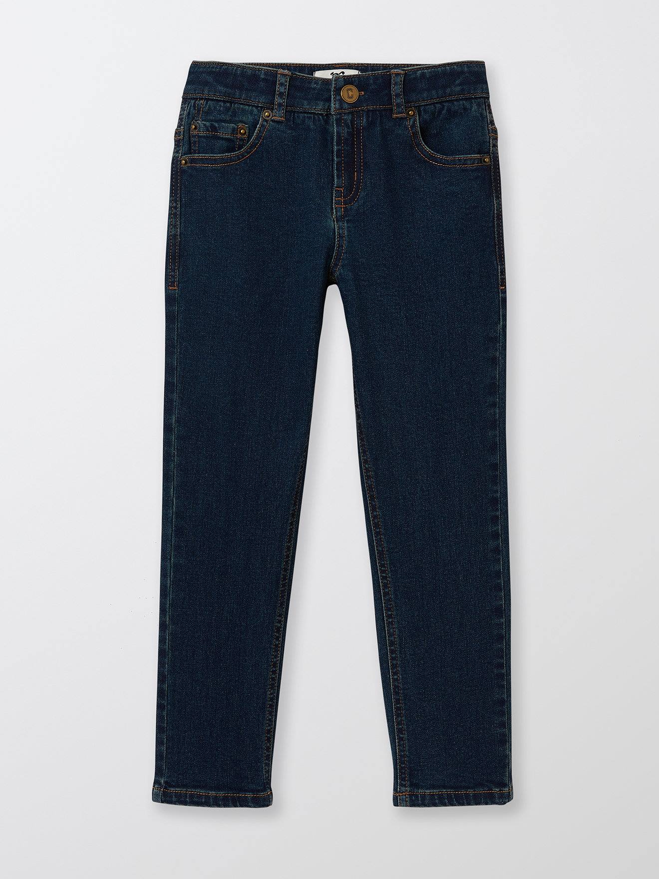 Jean Droit Bleu Fonce