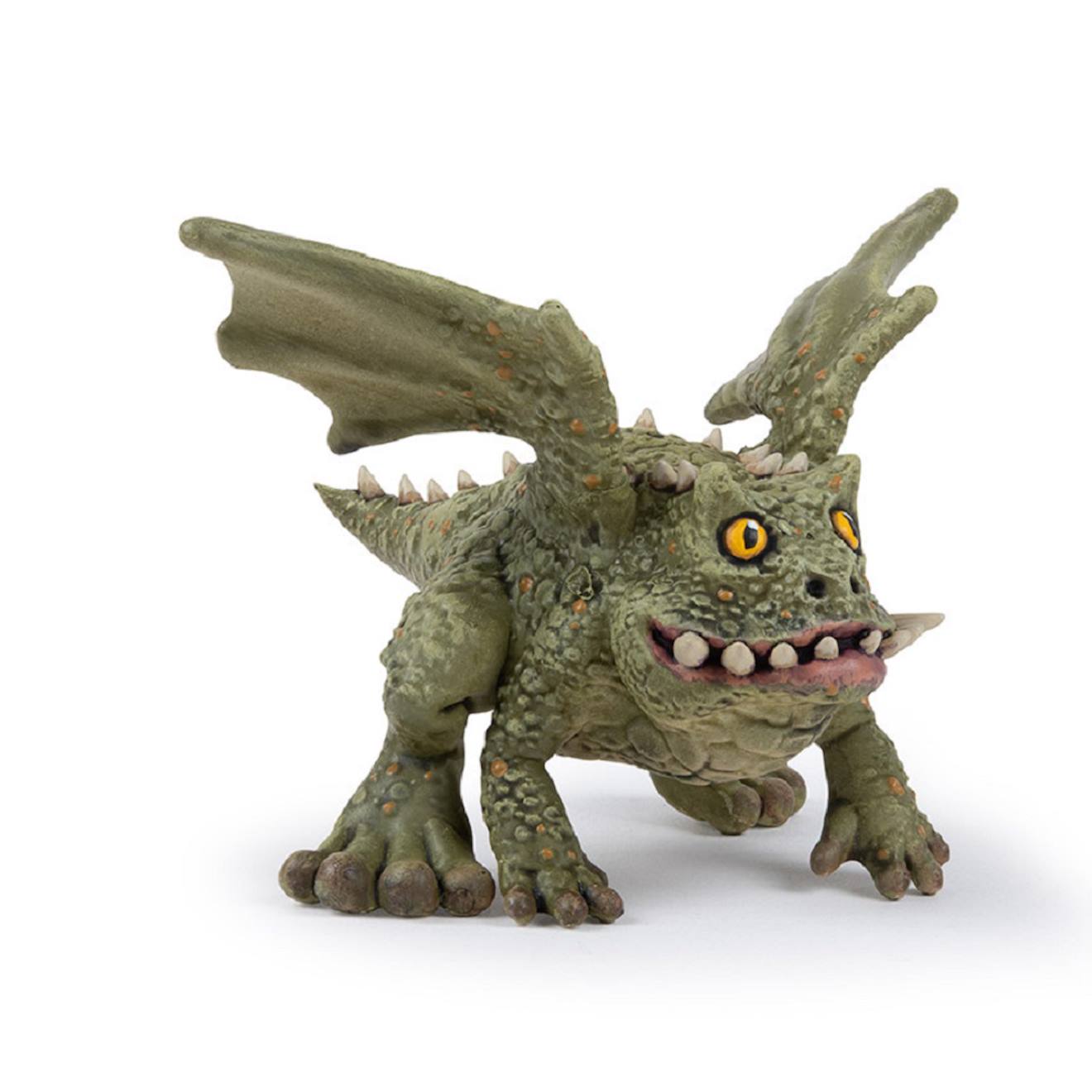 Figurine Dragon Crapaud Vert