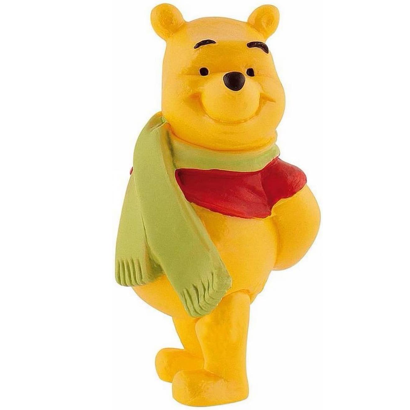 Figurine Winnie L'ourson Avec Écharpe Jaune