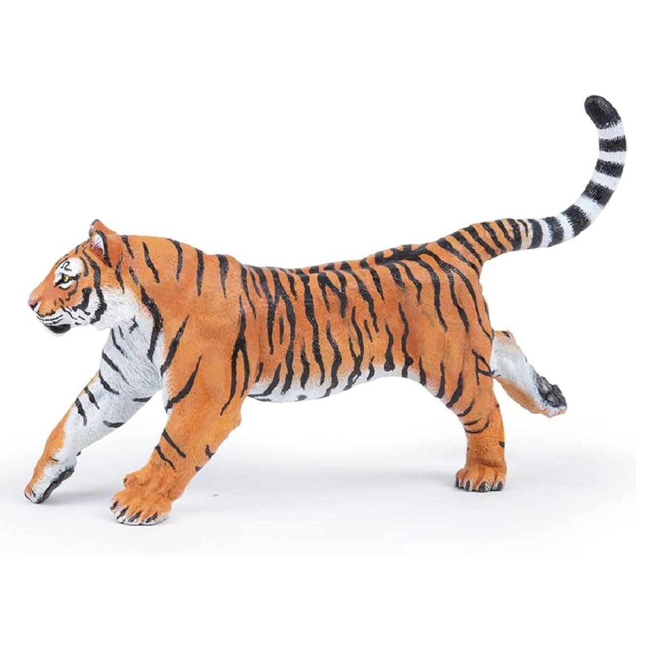 Figurine Tigre Courant Marron