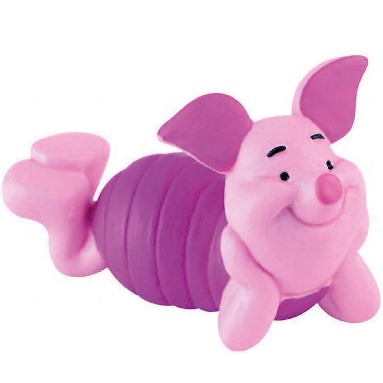 Figurine Porcinet Rose