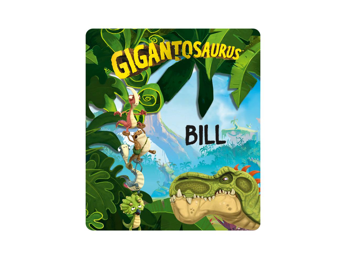 Gigantosaurus - Figurine Surprise De 5 Cm Avec œuf Rempli De Slime Glacé - Personnage Aléatoire Bill - Cadeau Pour Enfant Dès 3 Ans - GGN018