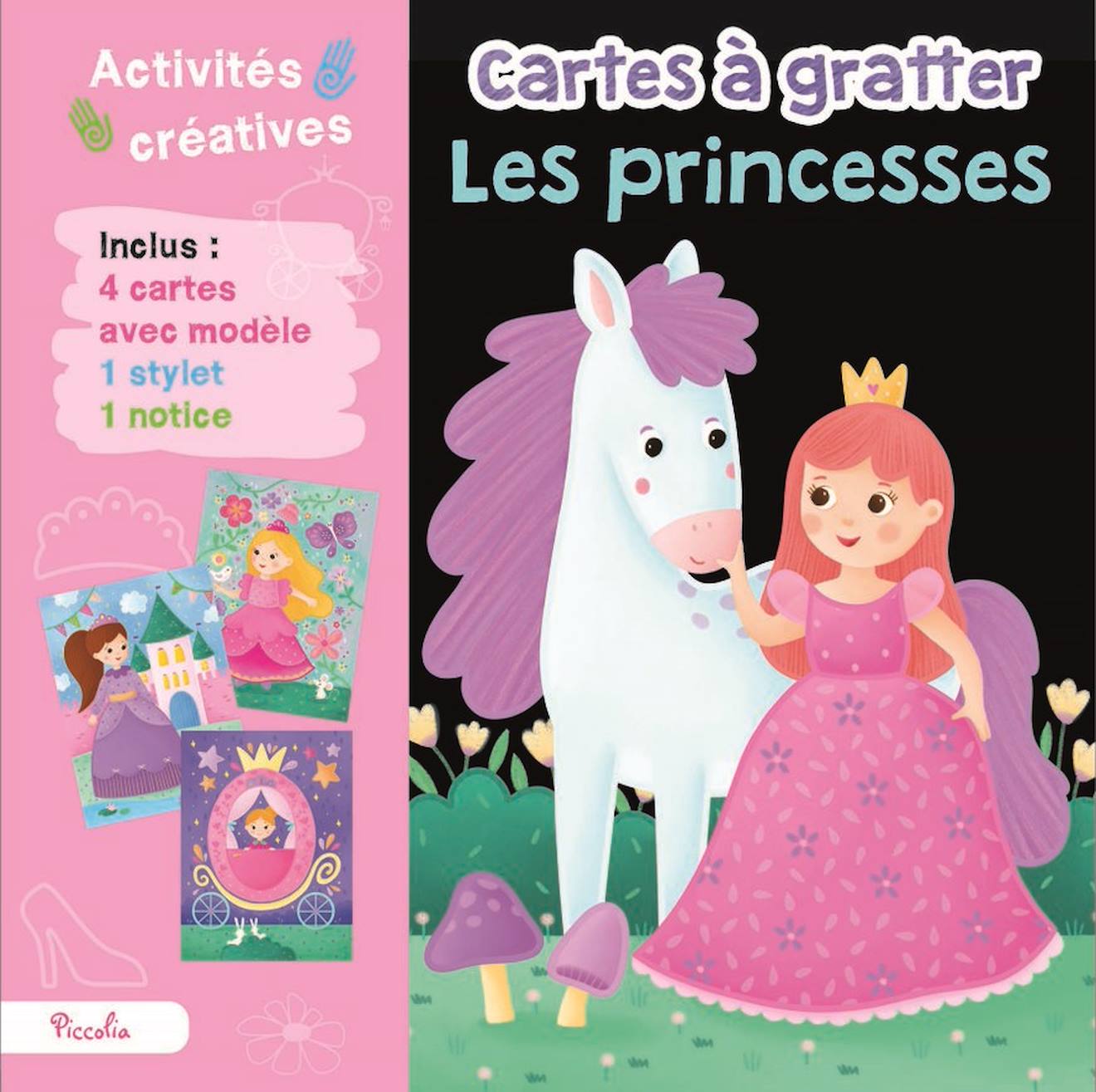 Cartes À Gratter Princesses Rose