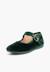 Chaussures babies fille en velours fermeture à boucle Bleu marine+Bordeaux+Byzantin+Gris+Marron+Rose pâle+Rouge+Vert 44 - vertbaudet enfant 