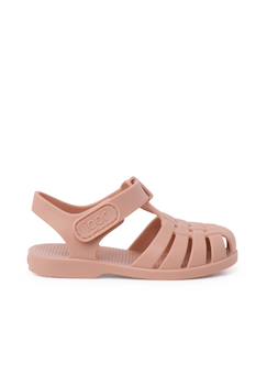Chaussures-Chaussures bébé 17-26-Marche garçon 19-26-Sandales plage enfants couleurs pastel fermeture scratch