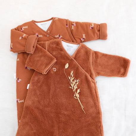 Gigoteuse jambes séparables hiver - tog 2.5 chaud tout doux Blush+Grizou+Lunar+Marshmallow+Natural+Natural - tricolore+Noisette+Noisette tricolore+Sesame+Stone+Turquoise tricolore+Vintage 41 - vertbaudet enfant 