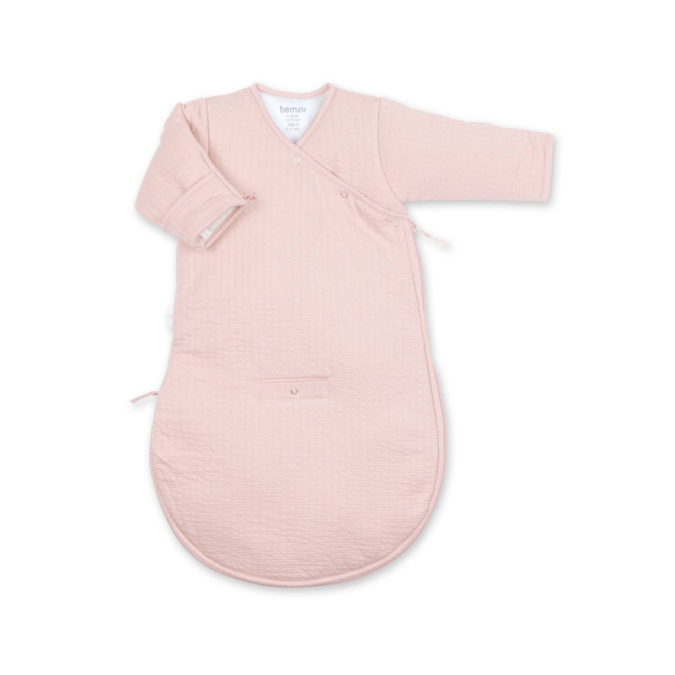 Gigoteuse Avec Moufles Hiver - Tog 3 Pady Tetra Jersey - Jersey Blush