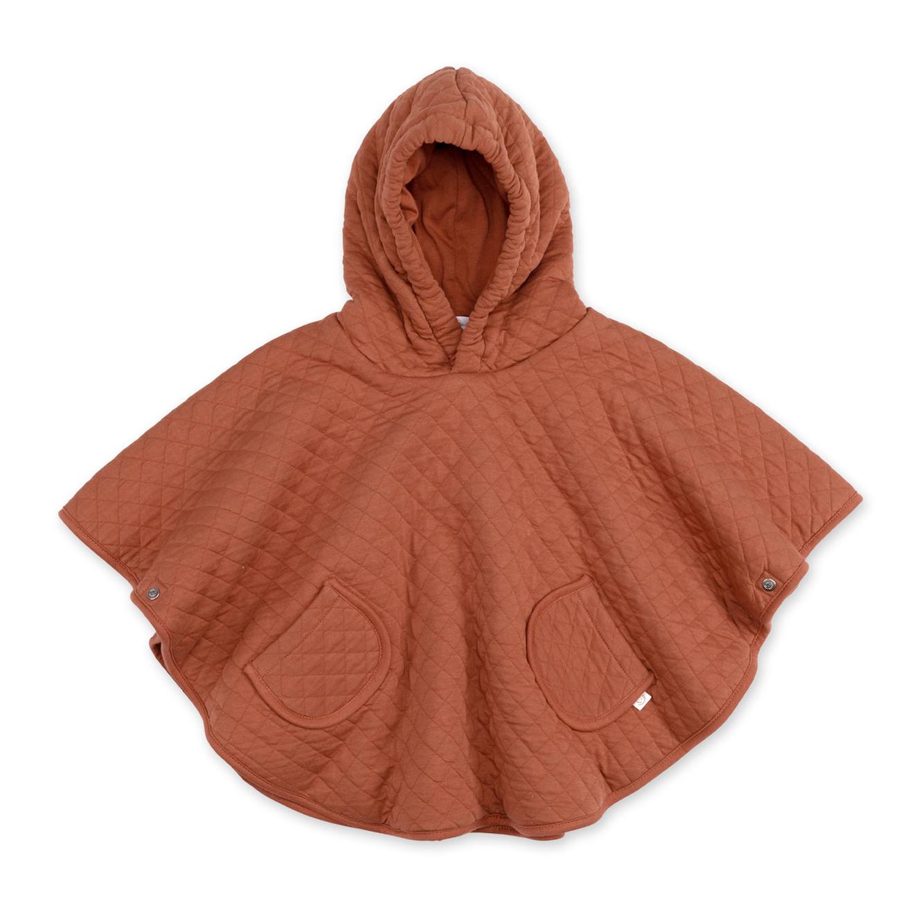 Poncho De Voyage - Pady Quilted - Jersey Brick