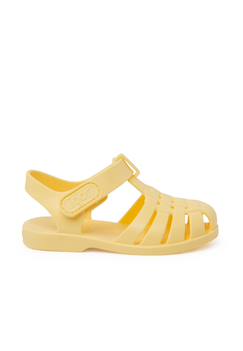 Chaussures-Chaussures garçon 23-38-Sandales plage enfants couleurs pastel fermeture scratch