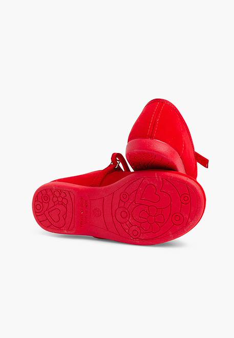Chaussures fille en serratex avec à scratch Bleu azur+Bleu marine+Bordeaux+Camel+Gris+Marron+Noir+Rose+Rouge+Taupe+Vert 51 - vertbaudet enfant 