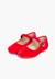 Chaussures babies fille en velours fermeture à boucle Bleu marine+Bordeaux+Byzantin+Gris+Marron+Rose pâle+Rouge+Vert 40 - vertbaudet enfant 