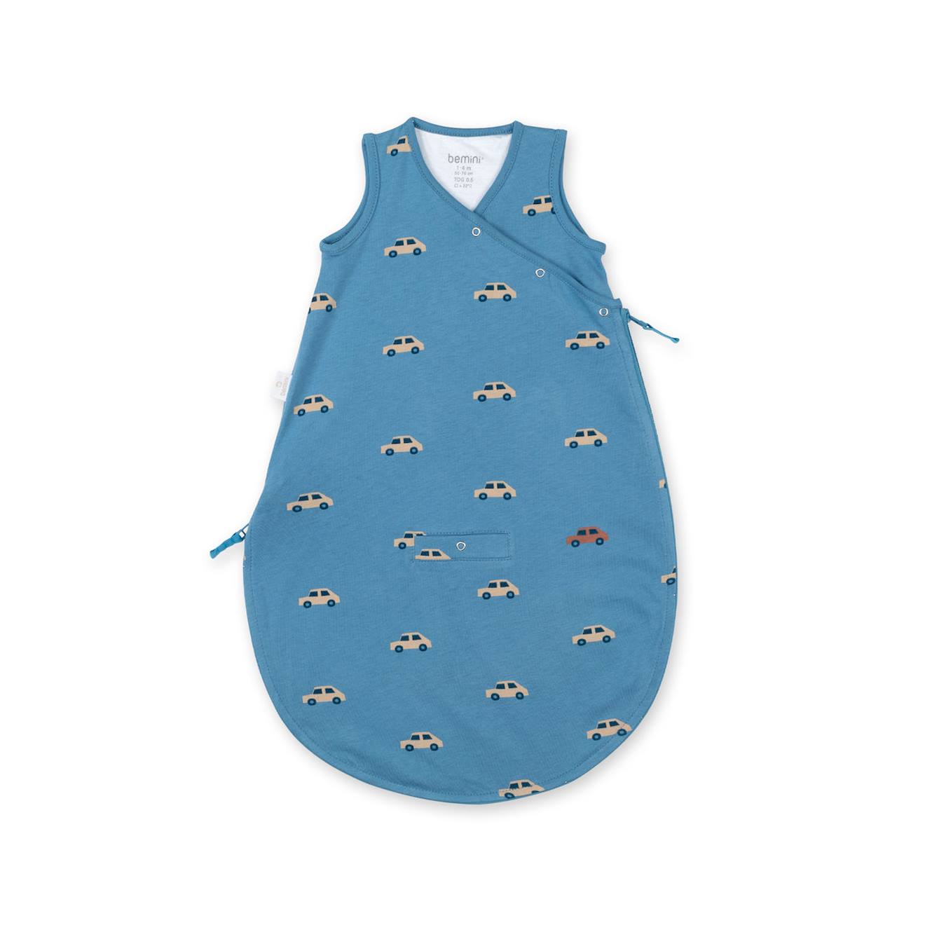 Gigoteuse Sans Manches Été - Tog 0.5 Jersey Print Mario Turquoise
