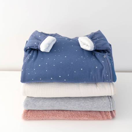 Gigoteuse jambes séparables hiver - tog 2.5 chaud tout doux Blush+Grizou+Lunar+Marshmallow+Natural+Natural - tricolore+Noisette+Noisette tricolore+Sesame+Stone+Turquoise tricolore+Vintage 72 - vertbaudet enfant 