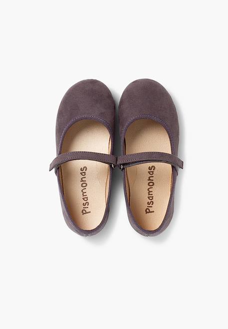 Chaussures fille en serratex avec à scratch Bleu azur+Bleu marine+Bordeaux+Camel+Gris+Marron+Noir+Rose+Rouge+Taupe+Vert 29 - vertbaudet enfant 
