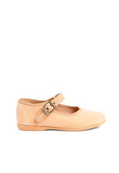 Chaussures-Chaussures bébé 17-26-Marche fille 19-26-Chaussures babies fille en velours fermeture à boucle