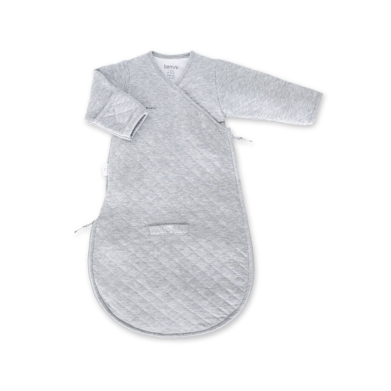 Gigoteuse Avec Moufles Mi-saison - Tog 1.5 Pady Quilted Jersey Mix Grey