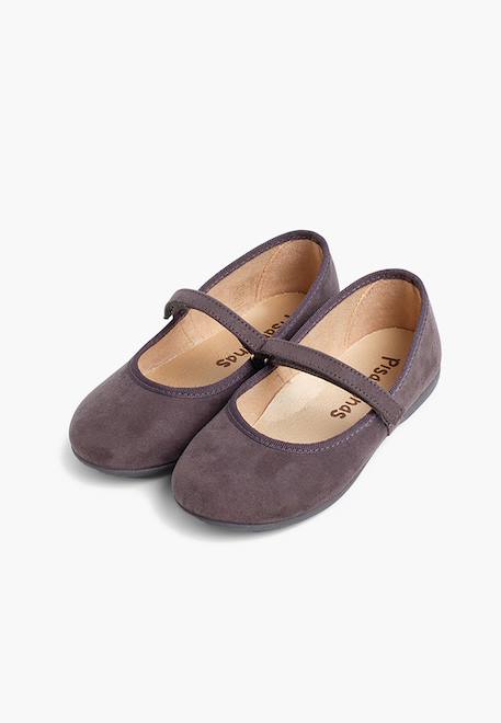 Chaussures fille en serratex avec à scratch Bleu azur+Bleu marine+Bordeaux+Camel+Gris+Marron+Noir+Rose+Rouge+Taupe+Vert 28 - vertbaudet enfant 