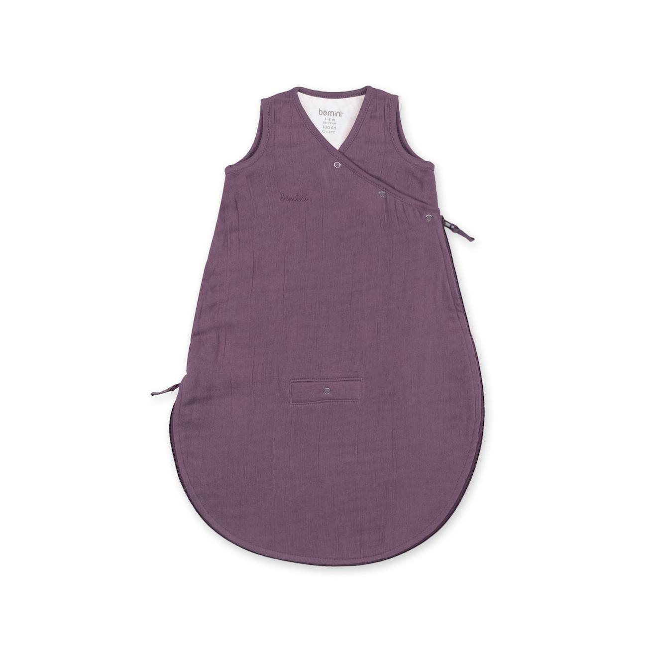 Gigoteuse Sans Manches Été - Tog 0.5 Swaddle Aubergine