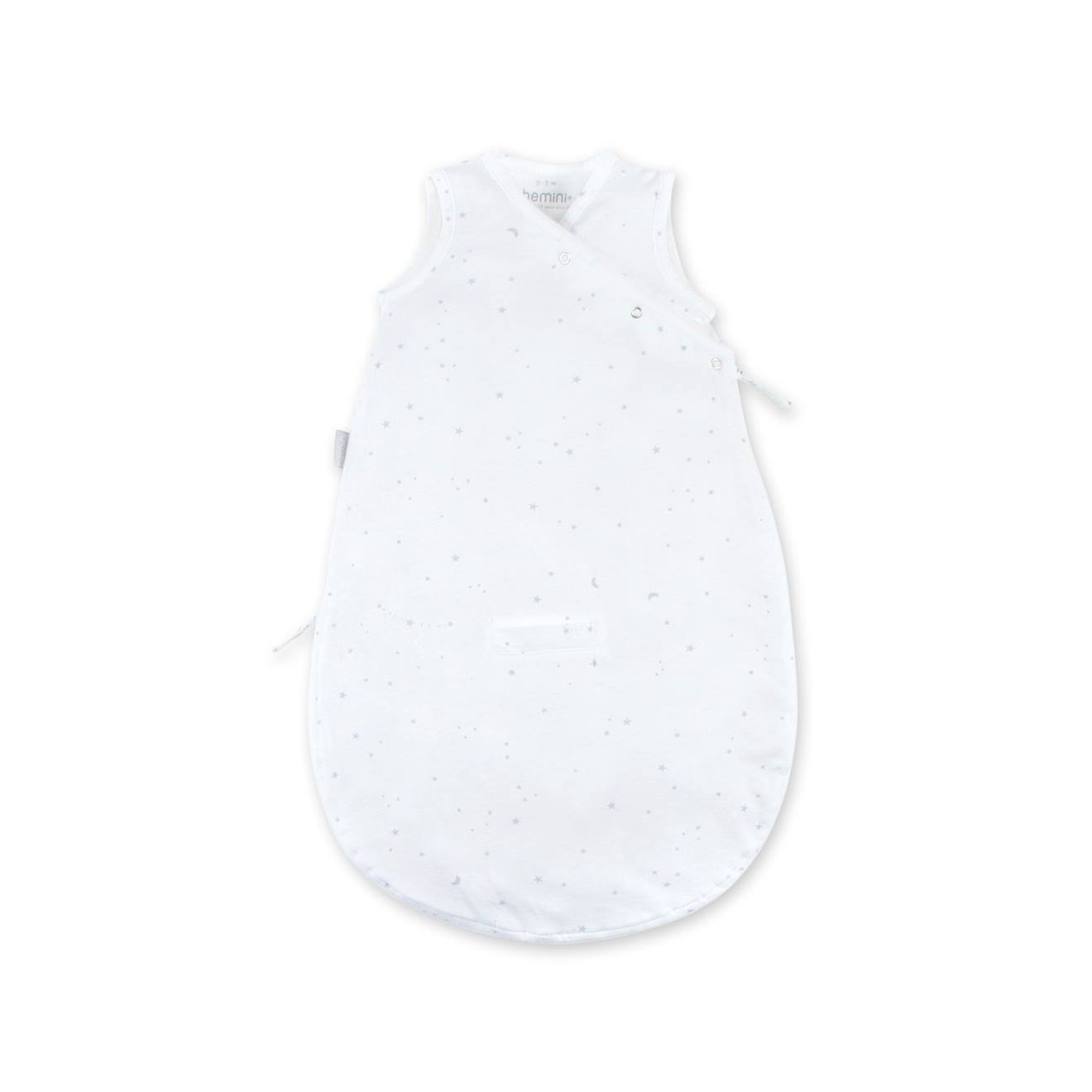 Gigoteuse Sans Manches Été - Tog 0.5 Jersey Little Stars Print Ecru