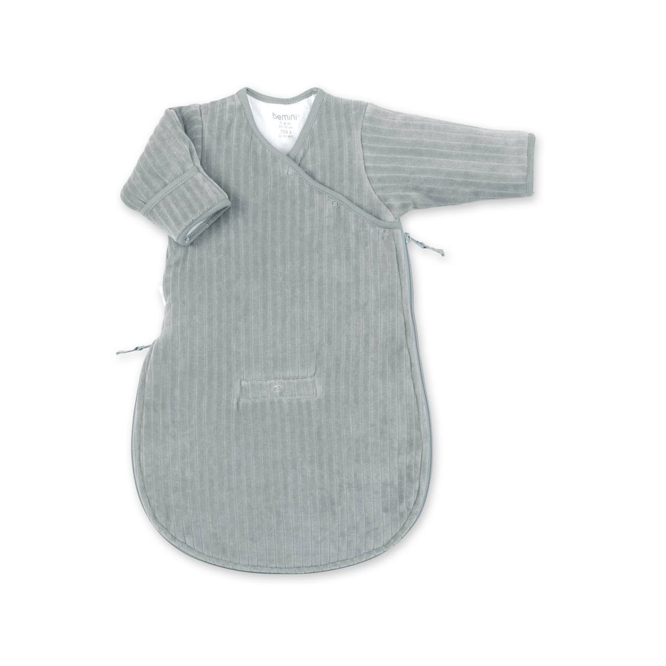 Gigoteuse Avec Moufles Hiver - Tog 3 Pady Velvet - Jersey Grizou