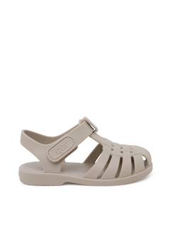 Chaussures-Chaussures garçon 23-38-Sandales plage enfants couleurs pastel fermeture scratch