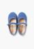 Chaussures fille en serratex avec à scratch Bleu azur+Bleu marine+Bordeaux+Camel+Gris+Marron+Noir+Rose+Rouge+Taupe+Vert 5 - vertbaudet enfant 