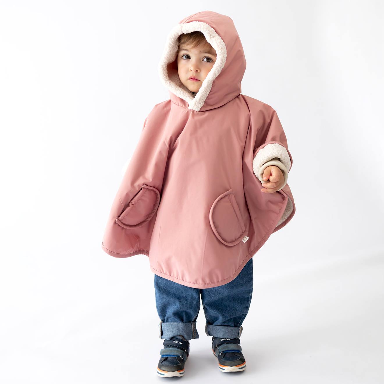 Poncho De Voyage - Au Chaud Sous La Pluie Hibiscus (Bemini) - Image 1