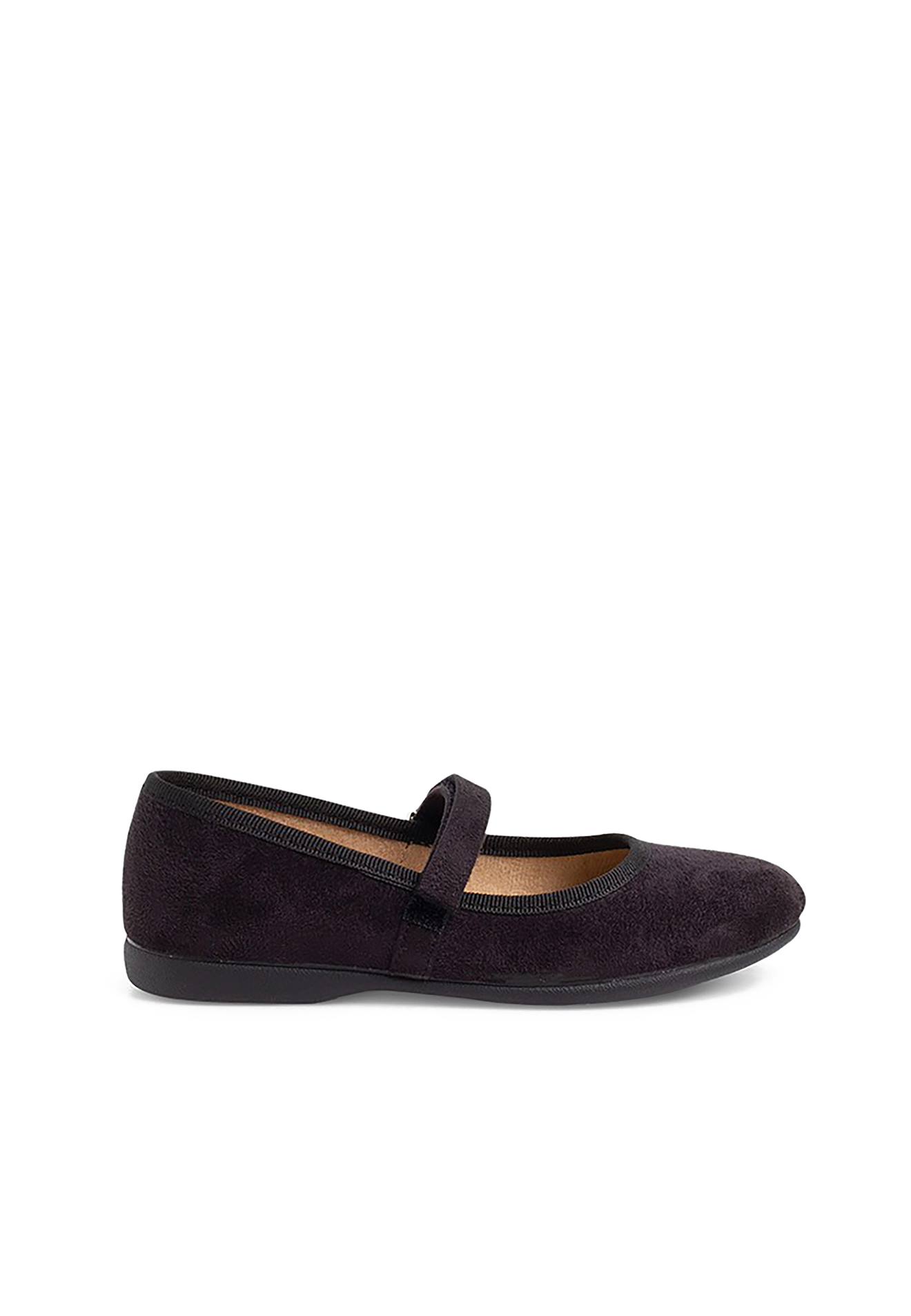 Chaussures Fille En Serratex À Scratch Noir