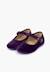 Chaussures babies fille en velours fermeture à boucle Bleu marine+Bordeaux+Byzantin+Gris+Marron+Rose pâle+Rouge+Vert 16 - vertbaudet enfant 