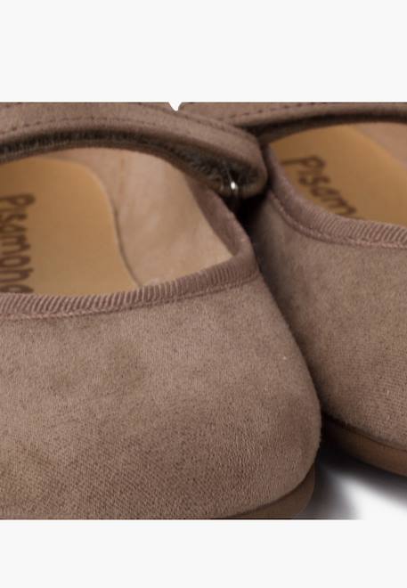 Chaussures fille en serratex avec à scratch Bleu azur+Bleu marine+Bordeaux+Camel+Gris+Marron+Noir+Rose+Rouge+Taupe+Vert 60 - vertbaudet enfant 