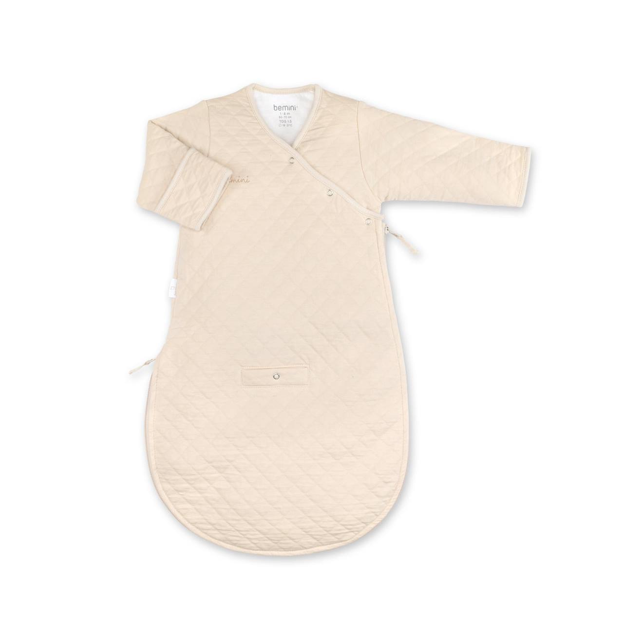 Gigoteuse Avec Moufles Mi-saison - Tog 1.5 Pady Quilted Jersey Cream