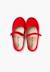 Chaussures fille en serratex avec à scratch Bleu azur+Bleu marine+Bordeaux+Camel+Gris+Marron+Noir+Rose+Rouge+Taupe+Vert 53 - vertbaudet enfant 