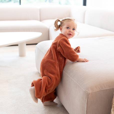 Gigoteuse jambes séparables hiver - tog 2.5 chaud tout doux Blush+Grizou+Lunar+Marshmallow+Natural+Natural - tricolore+Noisette+Noisette tricolore+Sesame+Stone+Turquoise tricolore+Vintage 39 - vertbaudet enfant 