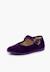 Chaussures babies fille en velours fermeture à boucle Bleu marine+Bordeaux+Byzantin+Gris+Marron+Rose pâle+Rouge+Vert 14 - vertbaudet enfant 