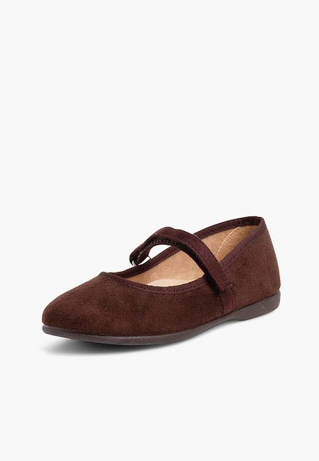 Chaussures fille en serratex avec à scratch Bleu azur+Bleu marine+Bordeaux+Camel+Gris+Marron+Noir+Rose+Rouge+Taupe+Vert 32 - vertbaudet enfant 