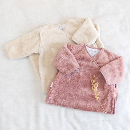 Gigoteuse jambes séparables hiver - tog 2.5 chaud tout doux Blush+Grizou+Lunar+Marshmallow+Natural+Natural - tricolore+Noisette+Noisette tricolore+Sesame+Stone+Turquoise tricolore+Vintage 70 - vertbaudet enfant 
