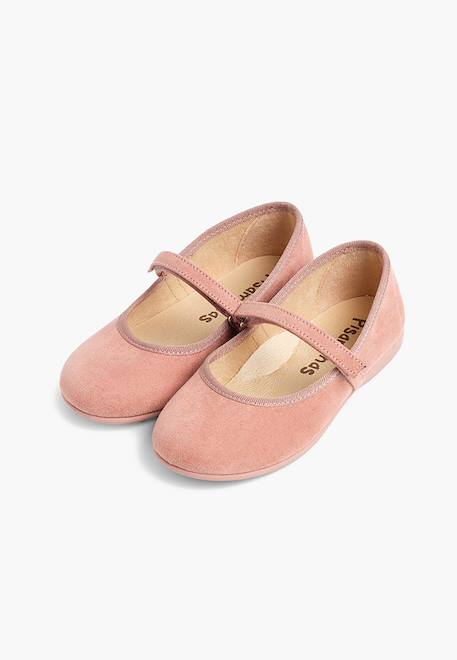 Chaussures fille en serratex avec à scratch Bleu azur+Bleu marine+Bordeaux+Camel+Gris+Marron+Noir+Rose+Rouge+Taupe+Vert 46 - vertbaudet enfant 