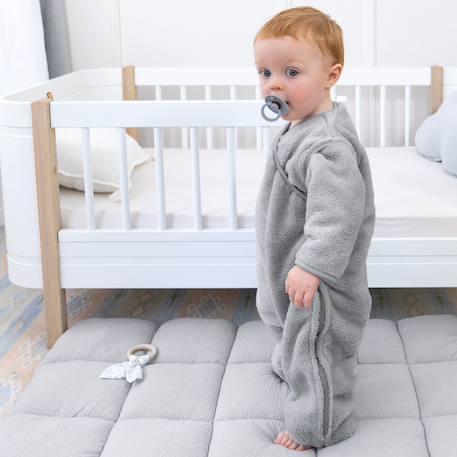 Gigoteuse jambes séparables hiver - tog 2.5 chaud tout doux Blush+Grizou+Lunar+Marshmallow+Natural+Natural - tricolore+Noisette+Noisette tricolore+Sesame+Stone+Turquoise tricolore+Vintage 9 - vertbaudet enfant 