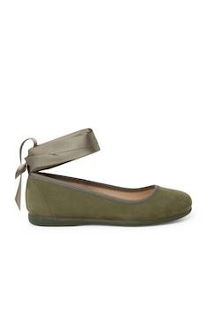 Chaussures-Chaussures fille 23-38-Ballerines pour fille et femme avec rubans en satin et bride