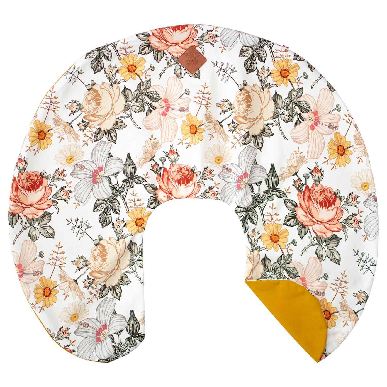 Housse Pour Coussin D'allaitement Ergonomique Néo Vintage Néo Vintage Imprimé Floral, Be
