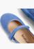 Chaussures fille en serratex avec à scratch Bleu azur+Bleu marine+Bordeaux+Camel+Gris+Marron+Noir+Rose+Rouge+Taupe+Vert 6 - vertbaudet enfant 