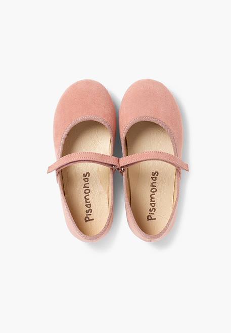 Chaussures fille en serratex avec à scratch Bleu azur+Bleu marine+Bordeaux+Camel+Gris+Marron+Noir+Rose+Rouge+Taupe+Vert 47 - vertbaudet enfant 
