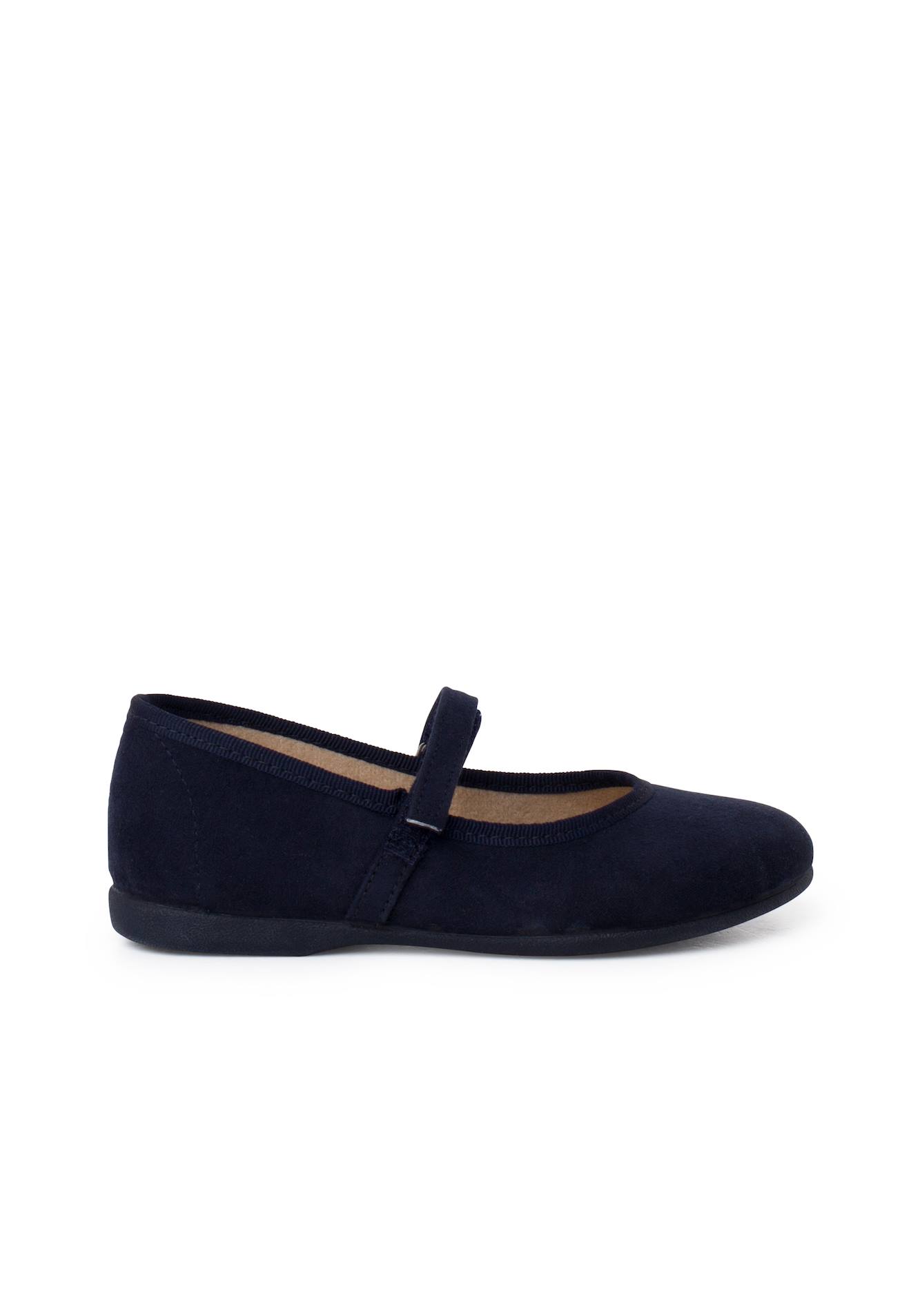 Chaussures Fille En Serratex À Scratch Bleu Marine
