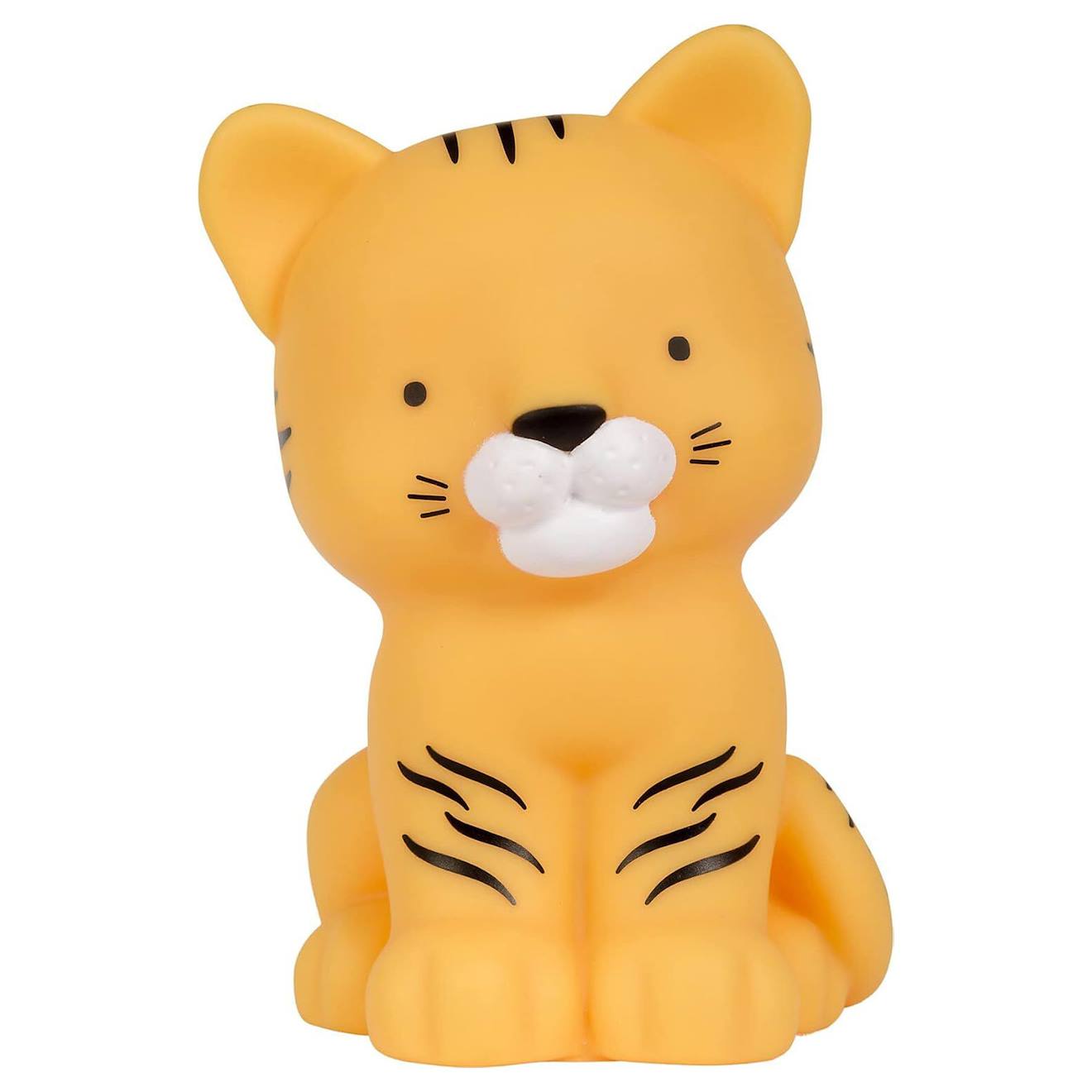 Veilleuse Led Avec Minuterie Automatique Tigre Orange