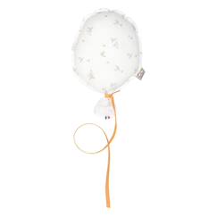 Linge de maison et décoration-Décoration-Ballon mural décoratif en coton imprimé 28cm