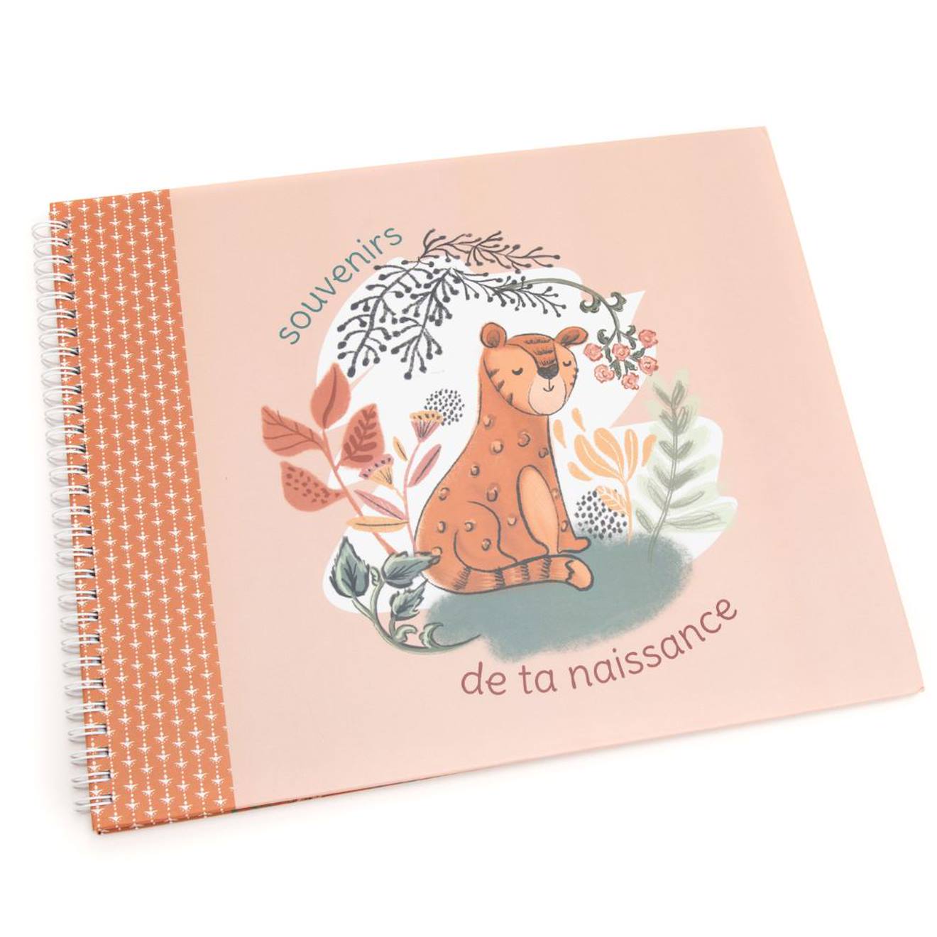 Album De Naissance Orange, Blanc, Noir